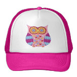 Cute Colourful Owl Hat