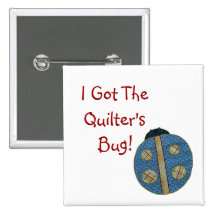 Cute Country Style Quilting Ladybug Pin