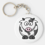 Cute Cow Keychain