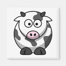 Cute Cow Magnet