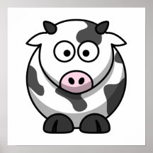 Cute Cow Print