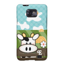 Cute Cow Samsung Galaxy S Case Mate