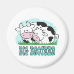 Cute Cows Big Brother Refrigerator Magnets
