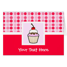 Cute Cupcake Card