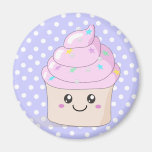 Cute Cupcake Refrigerator Magnet