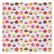 Cute Cupcakes Art Photo