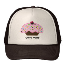 cute cupcakes trucker hat