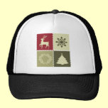 Cute Customisable Christmas Symbols Tees, Gifts hats