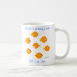 Cute Customisable Teacher Goldfish Gift Mug mugs
