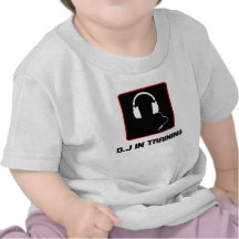 Cute D.J in training shirt for toddlers