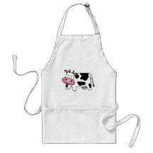 Cute Dairy Cow Apron