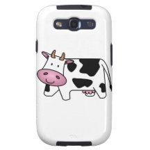 Cute Dairy Cow Galaxy S3 Case