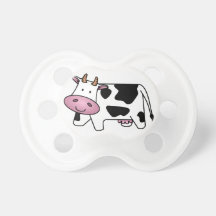 Cute Dairy Cow Pacifiers