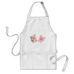 Cute Dancing Cartoon Pigs Cooking Apron