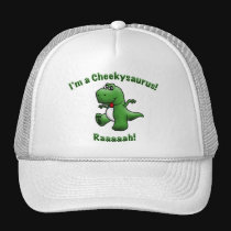 Cute Dinosaur is a Cheekysaurus hats