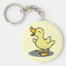 Cute Duck Keychain