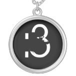 Cute Faced Necklaces (Textual)