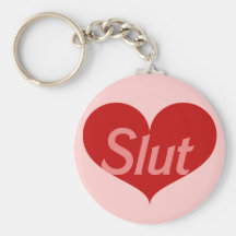 Cute feminist humour key chain