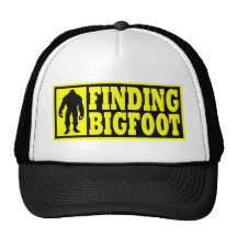Cute FINDING BIGFOOT Logo Hat - *BOBO* Edition