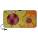 cute flowers PC speakers