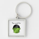 Cute Frankenstein monster Keychain
