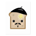 cute french toast postcards