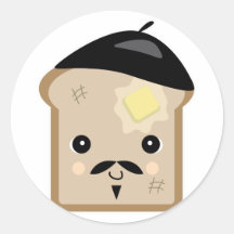 cute french toast sticker