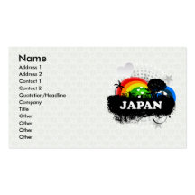 Cute Fruity Japan Business Card