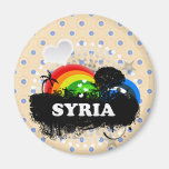 Cute Fruity Syria Refrigerator Magnets