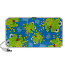 Cute Funky Frog Speakers