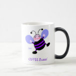 Cute Funny Caffeine Addict Morphing Coffee Mug mugs