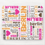 Cute germany berlin souvernir mousepad