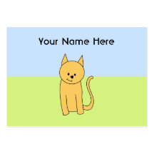 Cute Ginger Cat. Business Cards