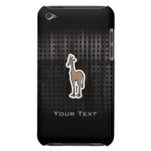 Cute Giraffe; Grunge iPod Touch Cover