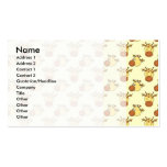 Cute Giraffe Pattern. Cartoon Animals. Business Card Templates