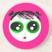 CUTE GIRL Coaster