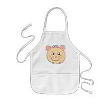 Cute Girly Mouse. Aprons