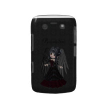 Cute Gothic Angel BlackBerry Bold Personalised Blackberry Bold Case