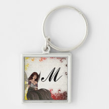 Cute Gothic fairy Key Chains