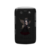 Cute Gothic Fairy Princess BlackBerry Bold Case-Mate Blackberry Case