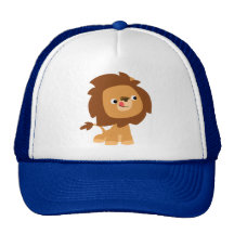 Cute Greedy Cartoon Lion Hat