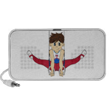 Cute Gymnast on Rings Speaker