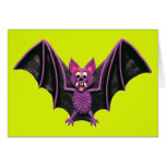 Cute Halloween Bat Greeting Cards