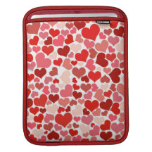 Cute Hearts Sleeves For iPads