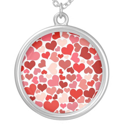 Cute Hearts Personalized Necklace