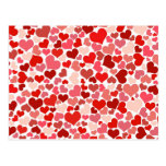 Cute Hearts Postcard
