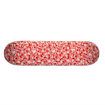Cute Hearts Skateboard Deck