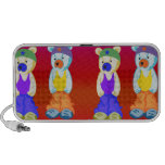 cute hip hop bears iPhone speakers