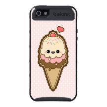 Cute Ice Cream Cone Cover For iPhone 5