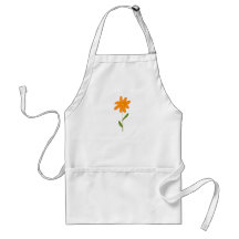 cute illustrations - flower aprons